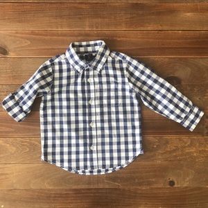 Baby Gap Gingham Button Down